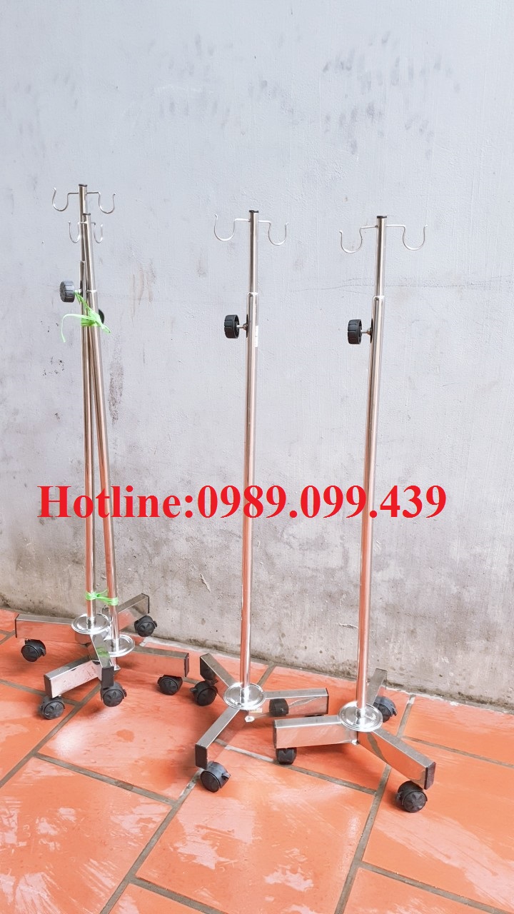 CỌC TRUYỀN DỊCH INOX  - MODEL: XI 141