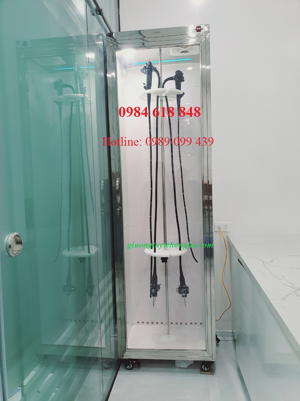 TỦ TREO DÂY ỐNG NỘI SOI 2 VÒNG TREO Model: A11